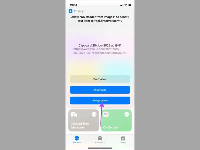 Cho phép ứng dụng truy cập tất cả các ảnh có sẵn trên iPhone