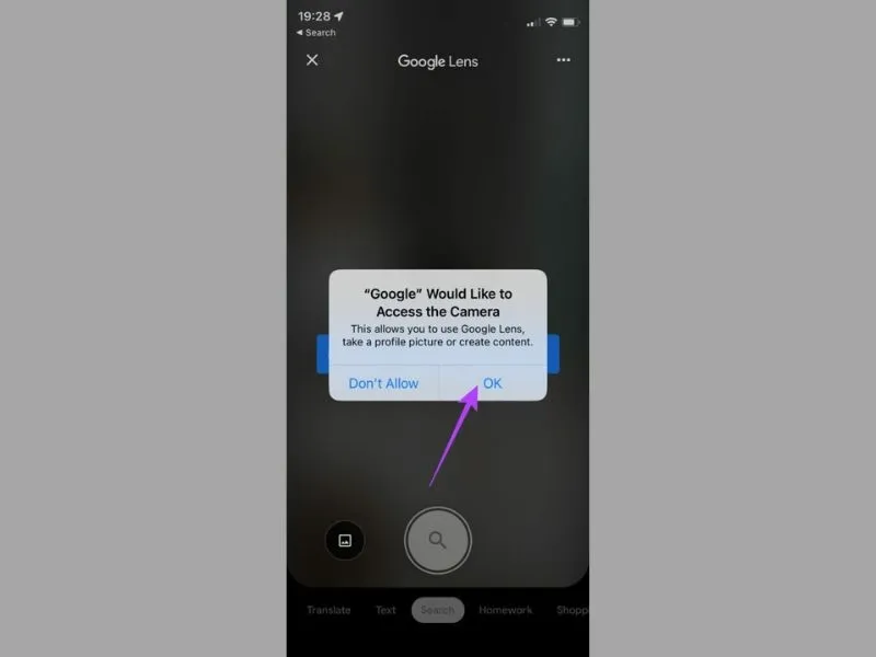 Cấp quyền truy cập cho ứng dụng Google