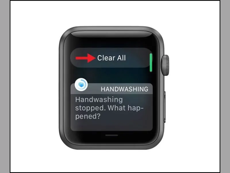 Dọn dẹp tất cả các thông báo trên màn hình Apple Watch