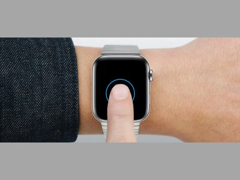 Nhấn vào màn hình của Apple Watch là thao tác cơ bản nhất