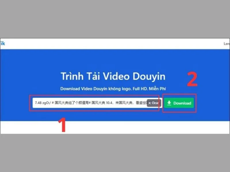 Sau khi download thì chờ để video tải về thành công trên điện thoại 