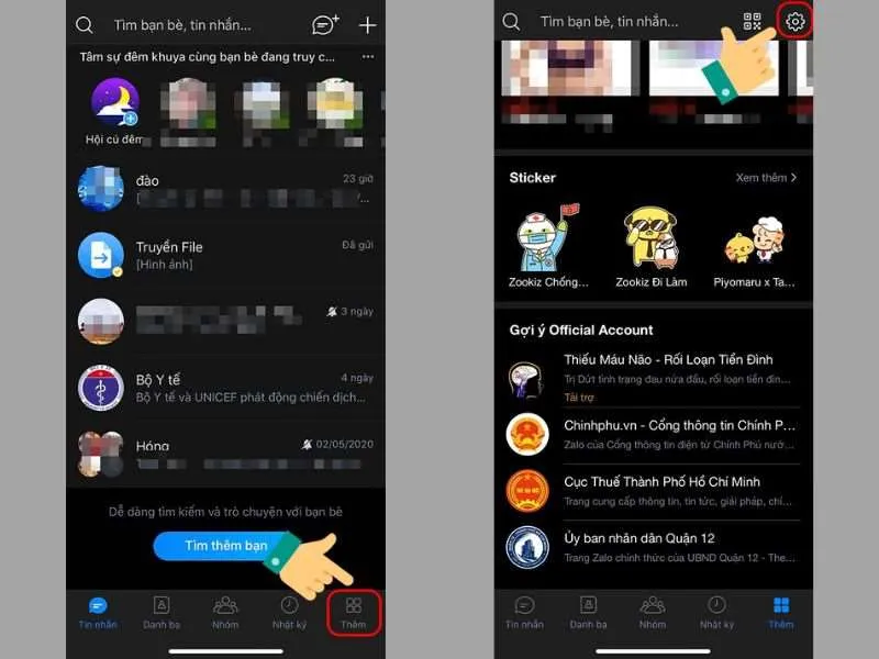 Cách tăng kích thước chữ trên Zalo bằng điện thoại Android