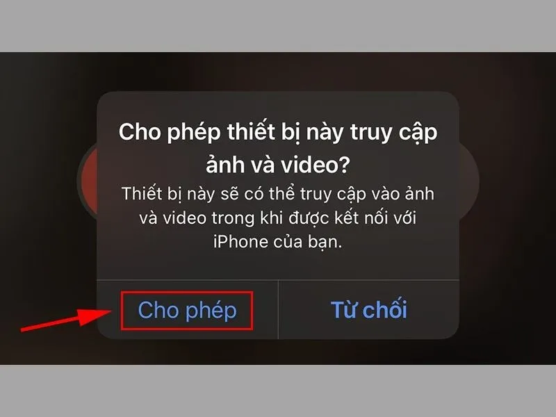 Cấp quyền truy cập cho máy tính khi sử dụng 3UTools