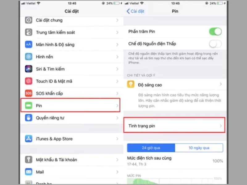 test loa pin tren iphone 14 pro max