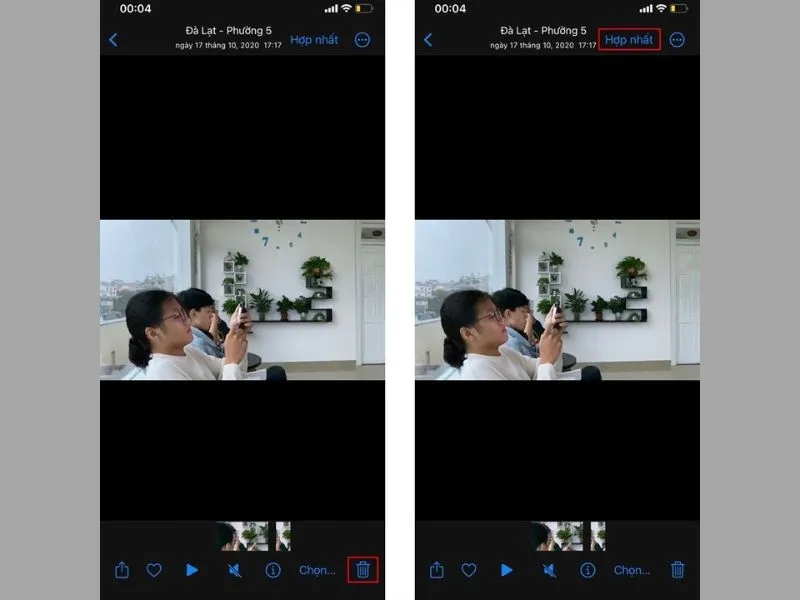 Lựa chọn Cách xóa ảnh trùng lặp trên iPhone