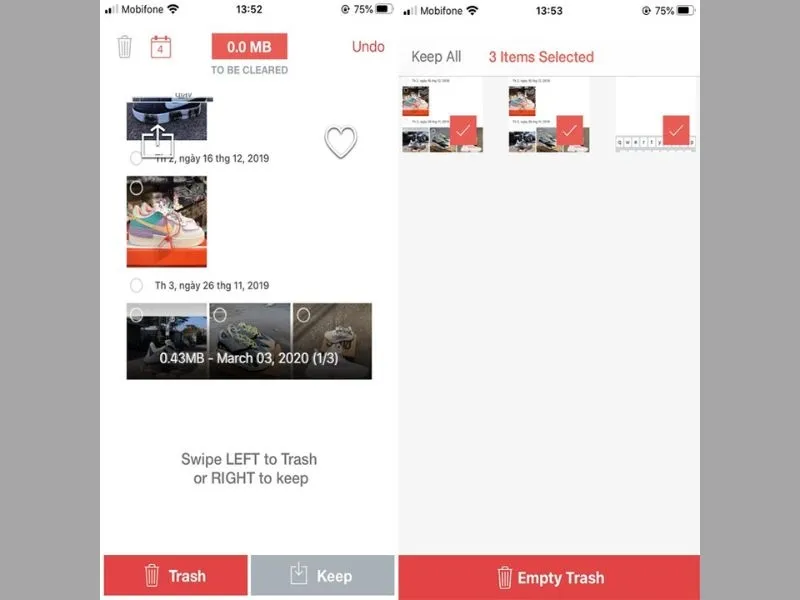 Xóa vĩnh viễn hình ảnh trùng lặp khỏi nơi lưu trữ trên điện thoại iPhone