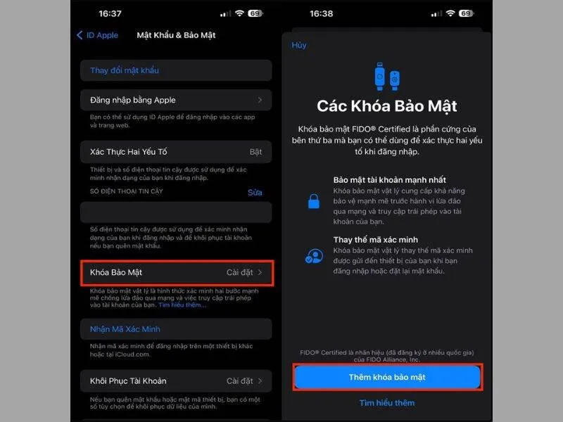 Cách xóa khóa bảo mật khỏi id apple an toàn