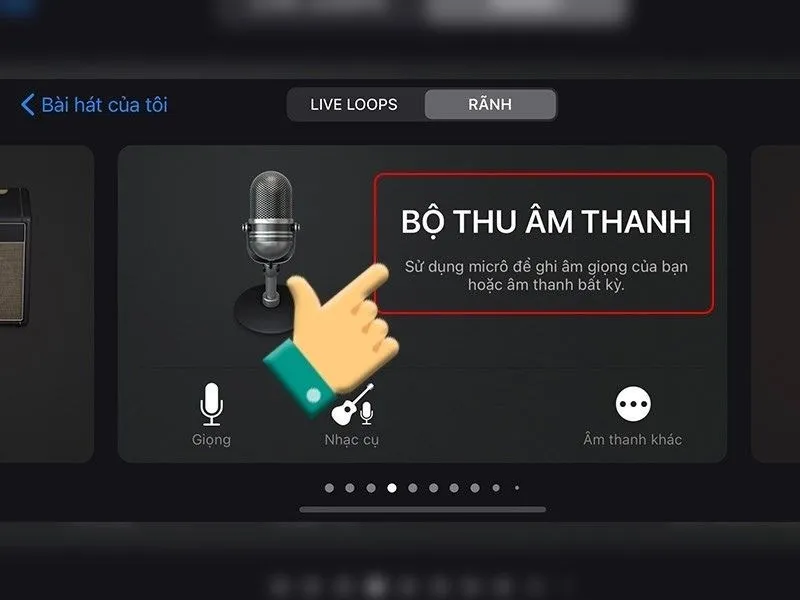 Cài nhạc chuông cho iPhone bằng Zing MP3 bằng thu âm