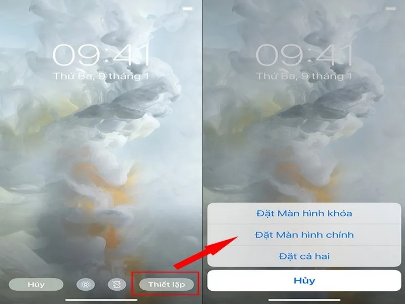 ket thuc qua trinh dung video lam hinh nen cho iphone
