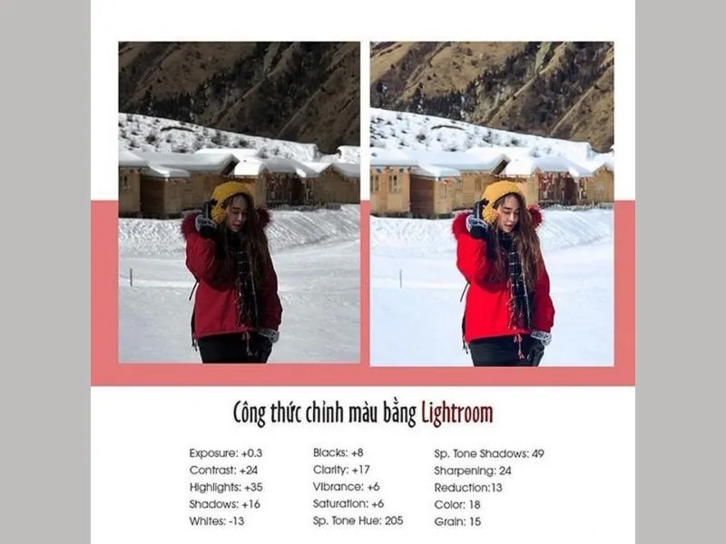 chân dung bằng Lightroom