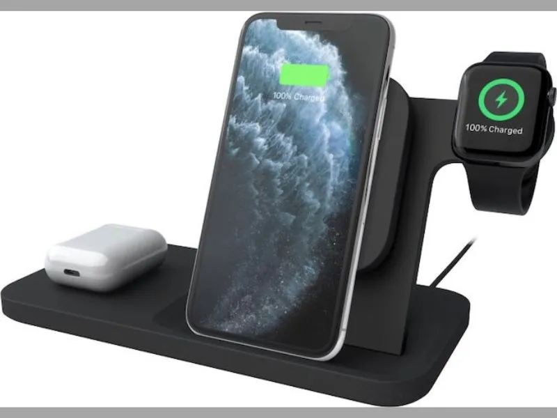 Đế sạc không dây iPhone, hỗ trợ sạc 3 trong 1