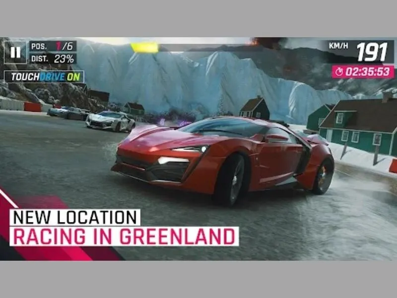 Game offline hay cho iOS về những cuộc đua xe gay cấn trong Asphalt 9