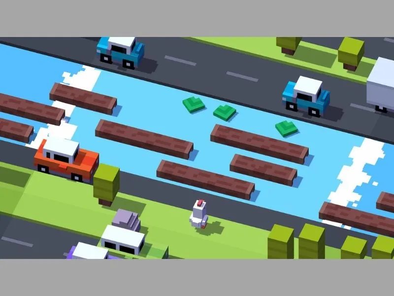 Bảo vệ gà 9 bit vượt qua các chướng ngại vật trong Game offline hay cho iOS