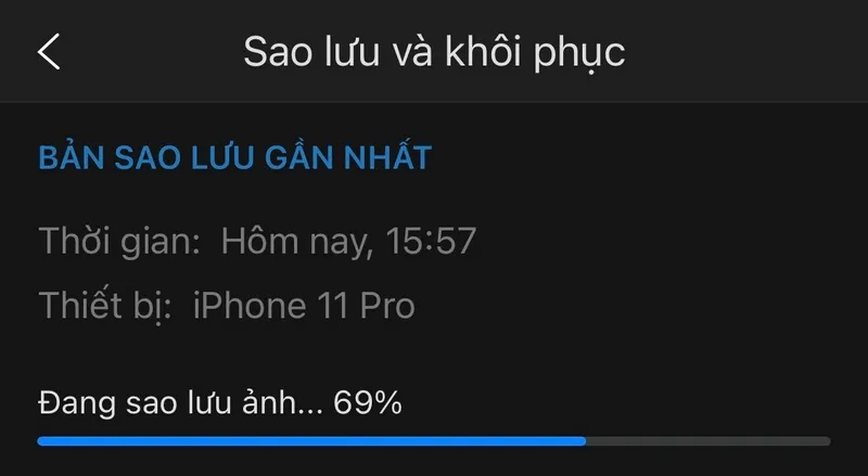 Đồng bộ tin nhắn trên ứng dụng OTT - App Zalo trên iPhone