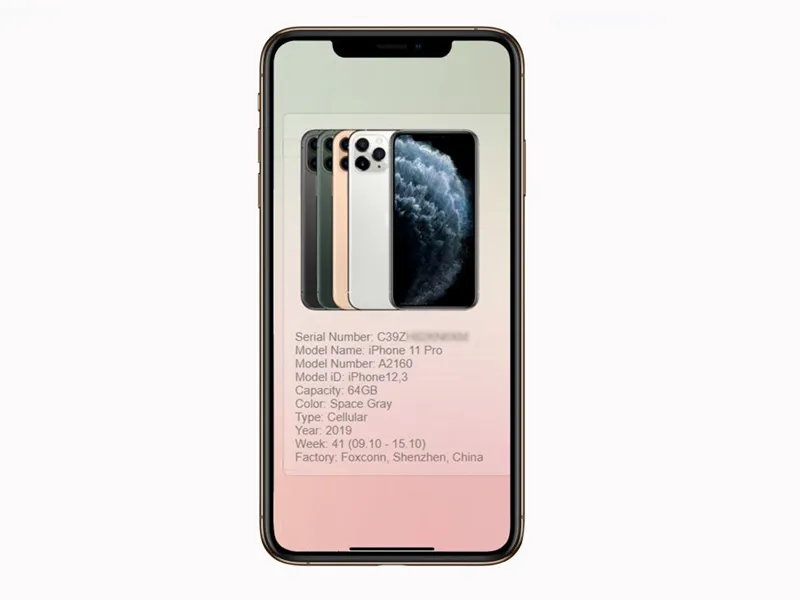 Cách kiểm tra iphone bị khóa icloud bằng mã IMEI của iPhone