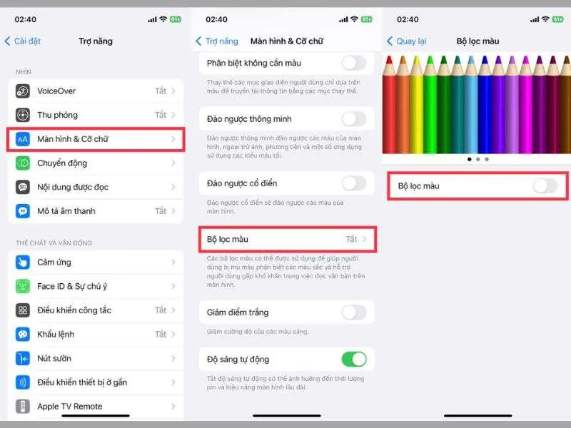 Sửa lỗi màn hình iPhone bị nhòe màu hiệu quả