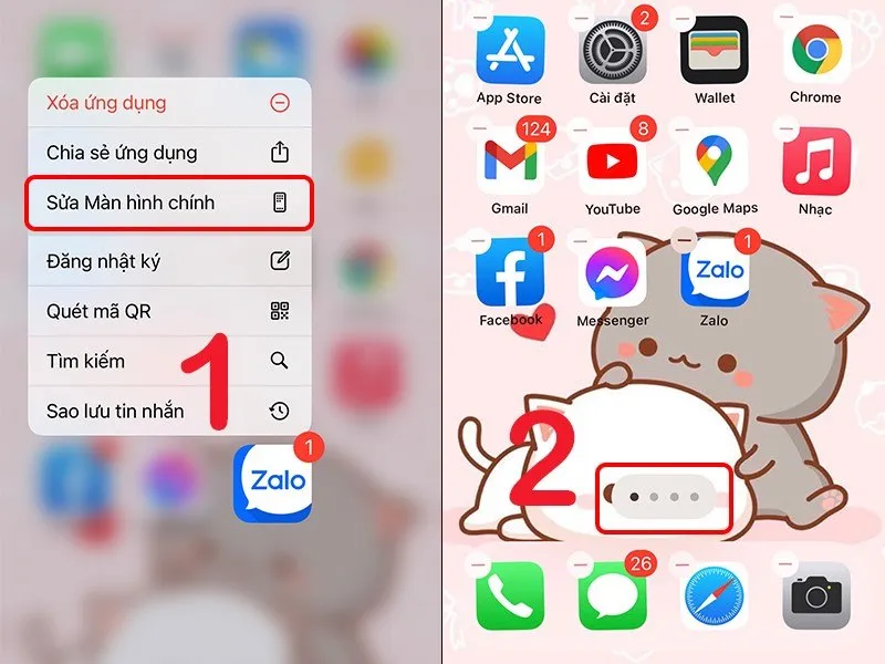 Mở ứng dụng bị ẩn trên iPhone - Cách 1 để tìm kiếm và hiển thị lên màn hình chính