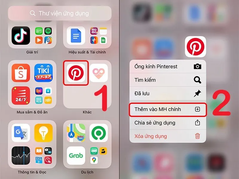 Di chuyển Mở ứng dụng bị ẩn trên iPhone