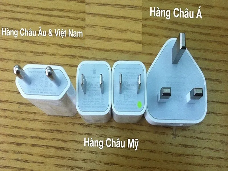số lượng chân sạc