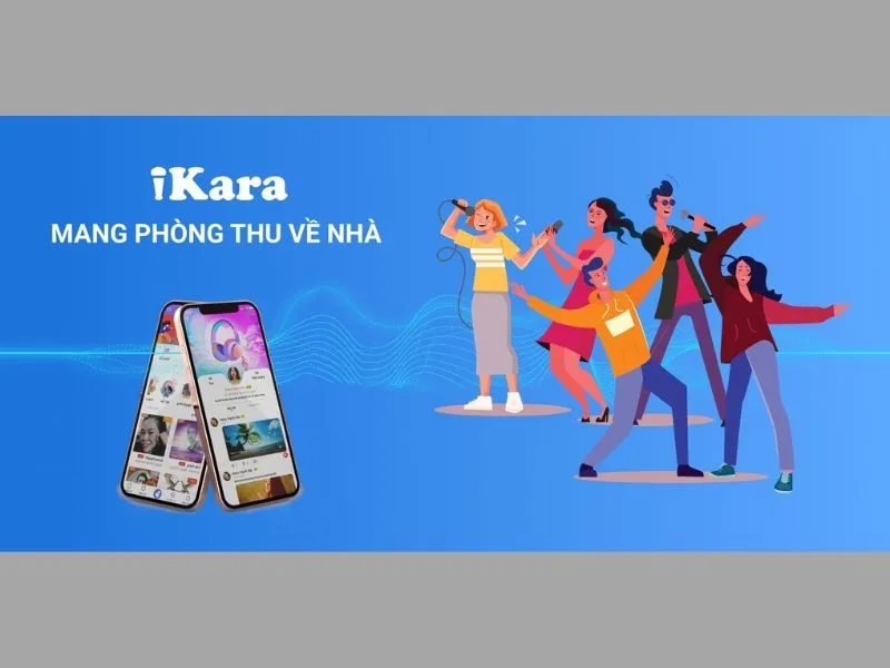iKara, ứng dụng Karaoke có âm thanh chất lượng như mang phòng thu về nhà