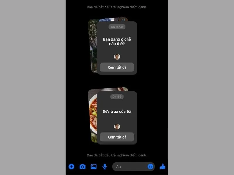 ai la nguoi thuong xuyen dung roll call messenger