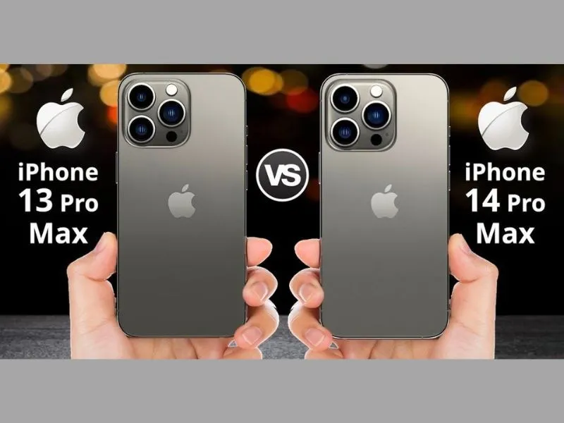 Sự khác nhau khi so sánh iPhone 14 Pro max và 13 Pro max về thiết kế