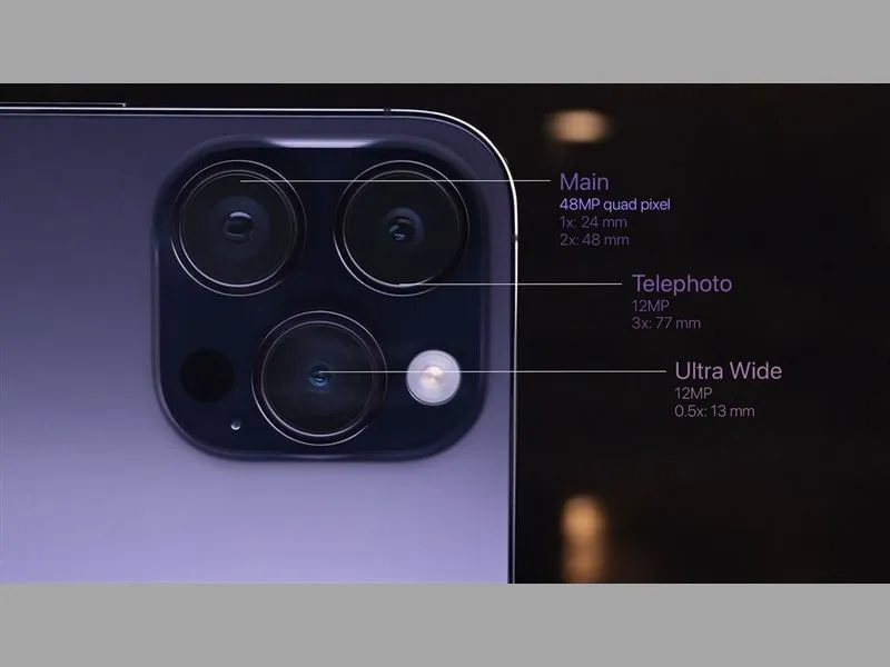 So sánh iPhone 14 Pro max và 13 Pro max về chất lượng Camera