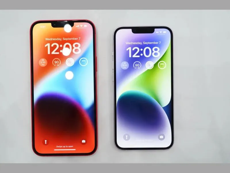 Kích thước màn hình iPhone 14 và iPhone 14 Plus có sự khác nhau