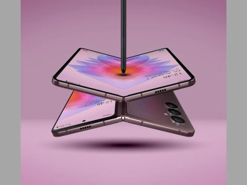 Thiết kế điện thoại Samsung z fold 4 vô cùng ấn tượng