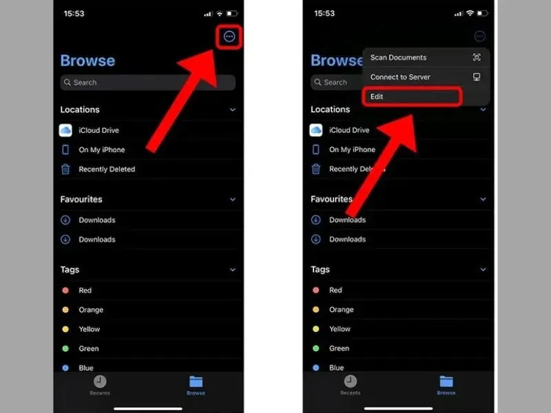 Tải ảnh từ Google drive về iPhone bằng ứng dụng Tệp
