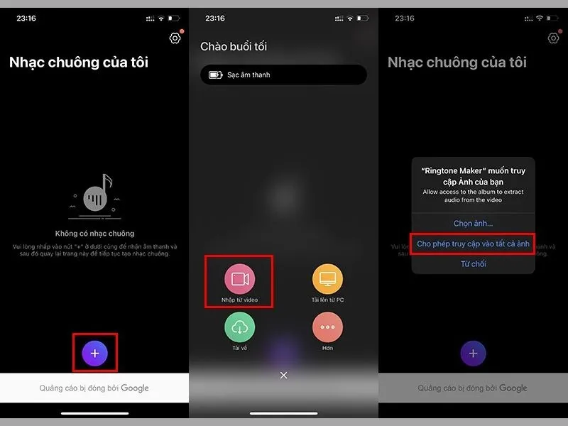 Tiến hành mở giao diện ứng dụng và tải video