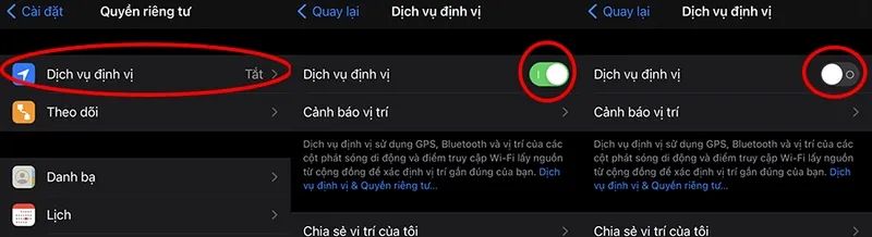hay tat dich vu dinh vi tren iphone cua ban