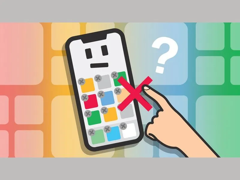 Hiện tượng không xóa được ứng dụng trên iPhone rất phổ biến