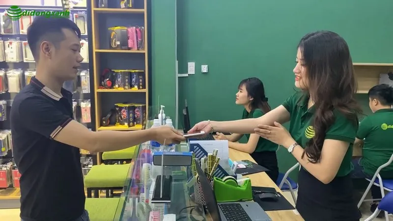 thay cam ung tai di dong xanh