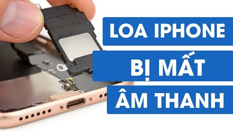 loa ngoai iphone bi hong