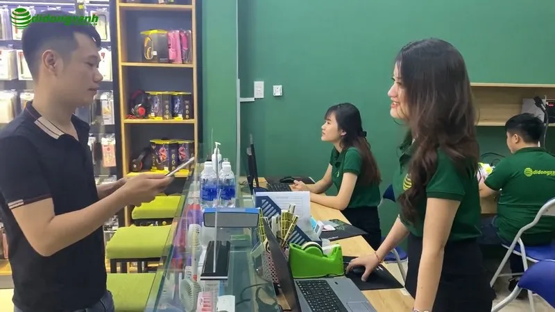 thay man hinh iphone 6 tài di động xanh