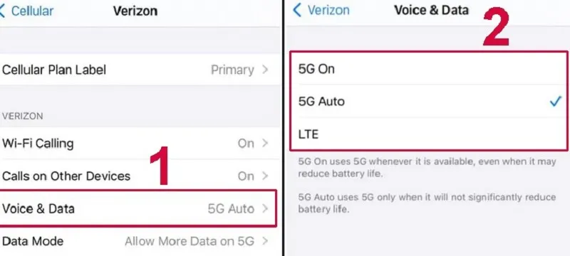 Tính năng kết nối mạng 5G 