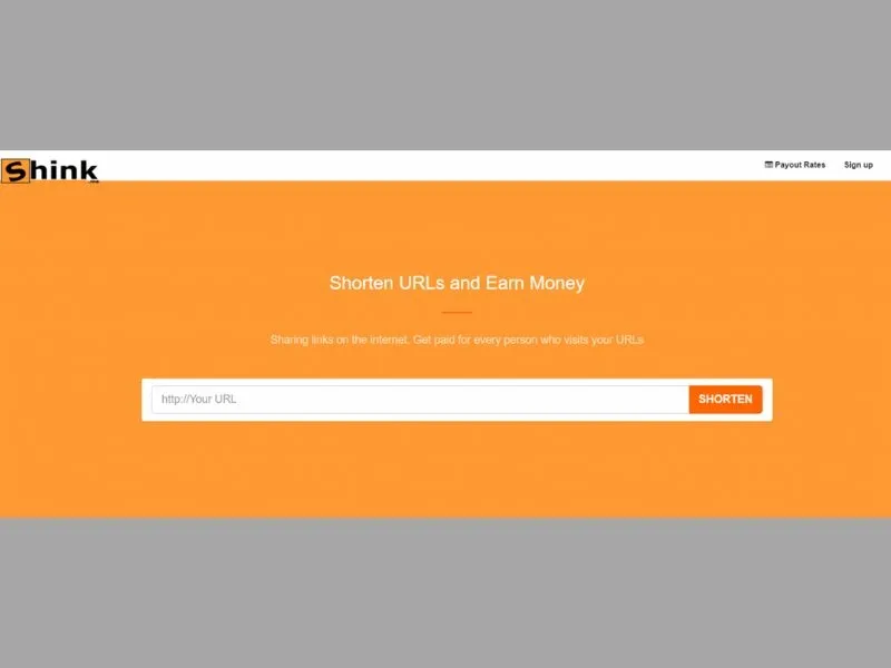 Shink.me Là trang web rút gọn link miễn phí trên điện thoại và kiếm tiền online