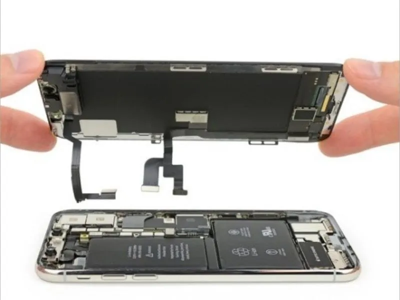 Điện thoại iPhone thay màn hình của bên thứ ba