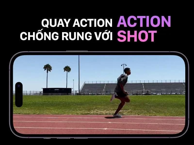 Quay Action Mode chống rung chuyên nghiệp