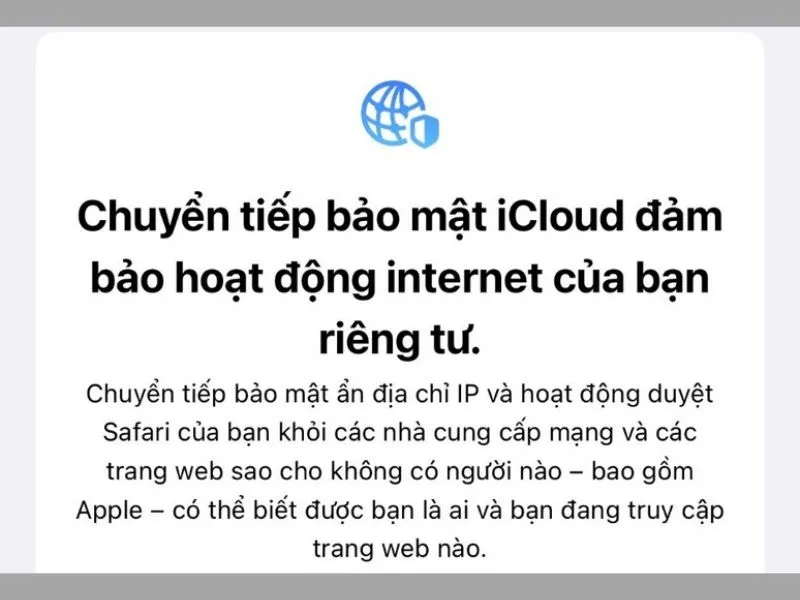 Thay đổi quyền riêng tư khi sử dụng internet