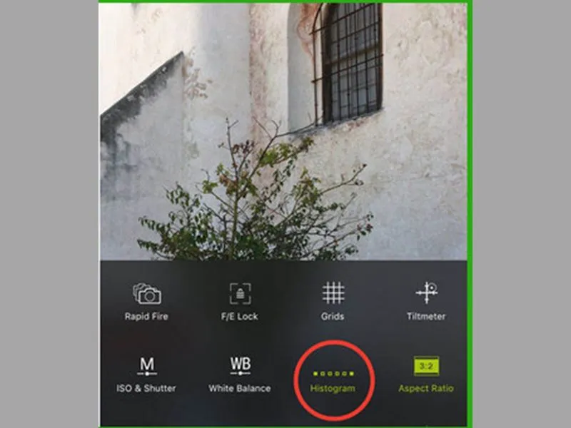 Sử dụng Pro Camera với giao diện đơn giản