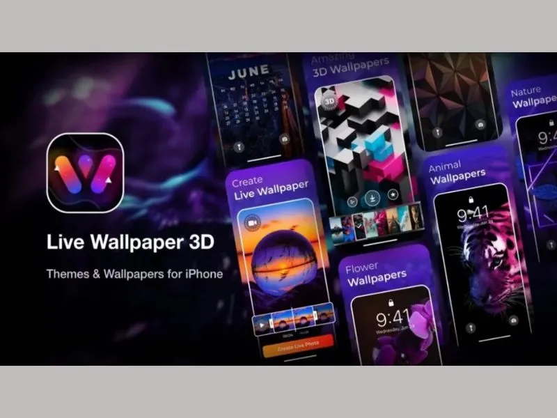 Tạo hình nền cùng ứng dụng Live Wallpaper 3D