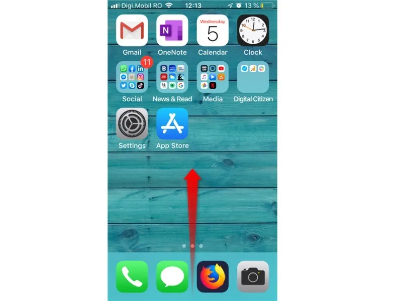 Bật đèn pin iPhone với mục “Control Center”