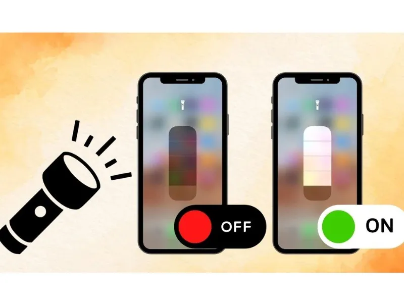 Xử lý khi không bật đèn pin iPhone
