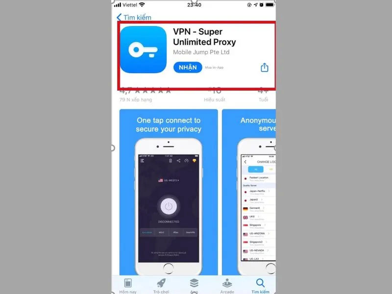 Màn hình Đổi IP