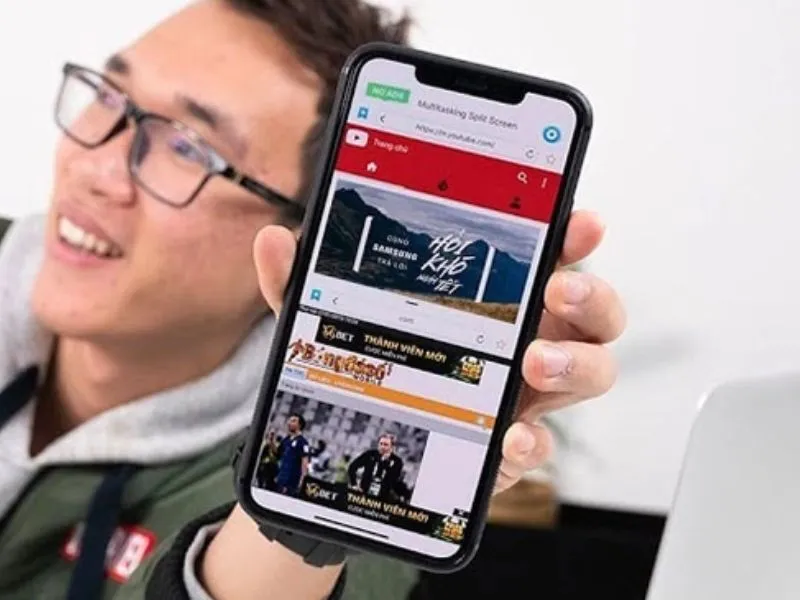 khám phá tính năng chia đôi màn hình iphone