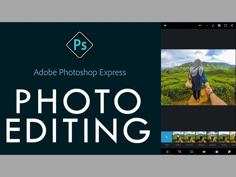 Adobe Photoshop Express - các ứng dụng sửa ảnh cho iPhone