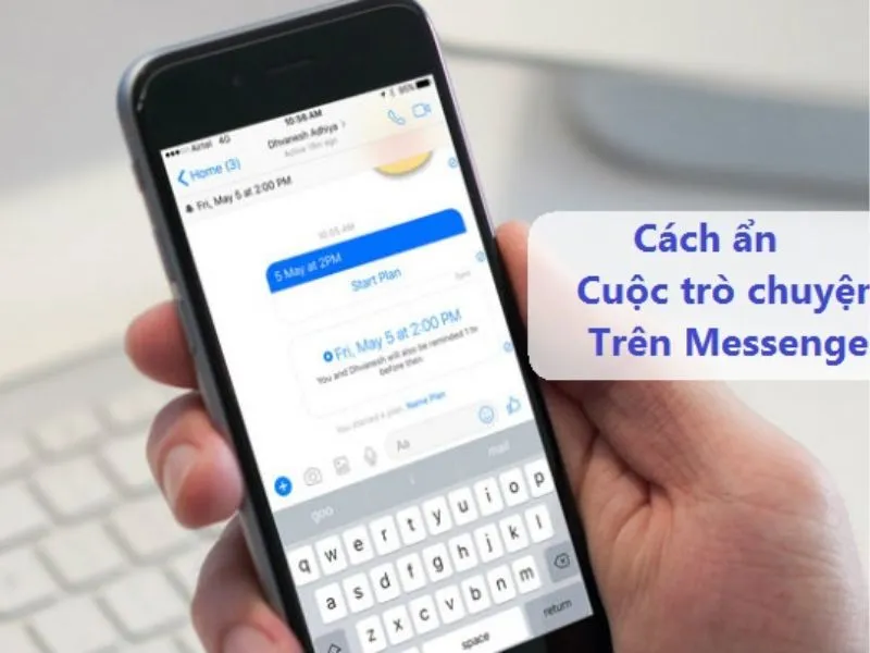 Mách bạn Cách ẩn tin nhắn Messenger trên điện thoại 