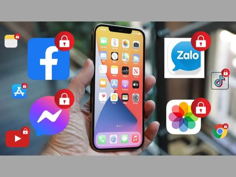 Sử dụng app bảo mật ứng dụng trên iPhone